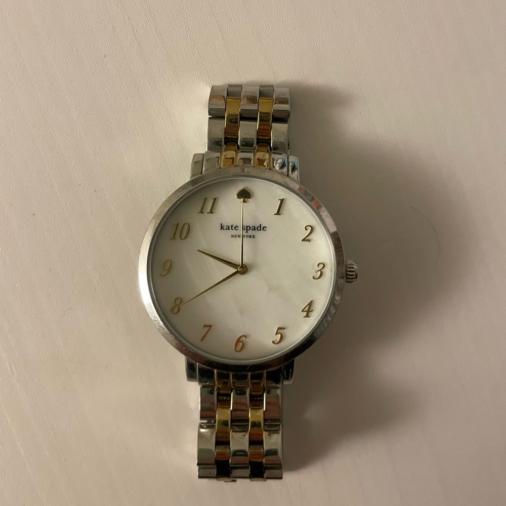 Kate Spade Two-Tone Silver and Gold Watch Needs New Battery